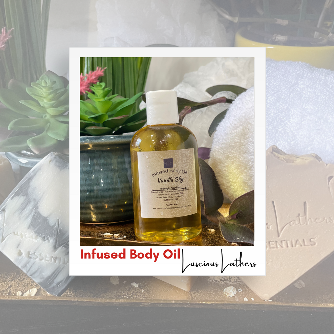 Men's Herbal Infused Body Oil
